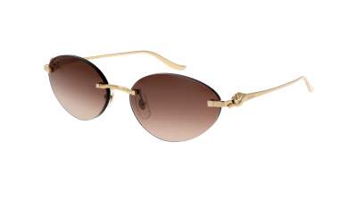 Cartier Panthère de cartier CT0504S 003 58-16 Ouro
