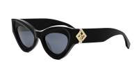 FENDI Ff diamonds FE40146I 01V 52-20 Negro
