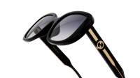 Gucci Gg logo GG1557SK 001 54-20 Gold 
