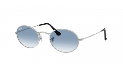 Ray-Ban Oval RB3547 003/3F 54-21 Argento