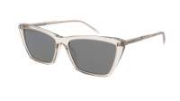 Saint Laurent Sl logo SL 737 MICA THIN 004 54-16 Beżowy