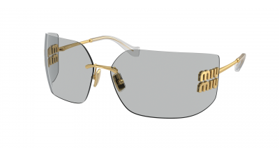Lunettes de soleil Miu Miu Aube MU 54YS 5AK30B 80-14 Or