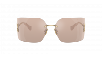 Miu Miu Aube MU 54YS ZVN20F 80-14 Pale Gold