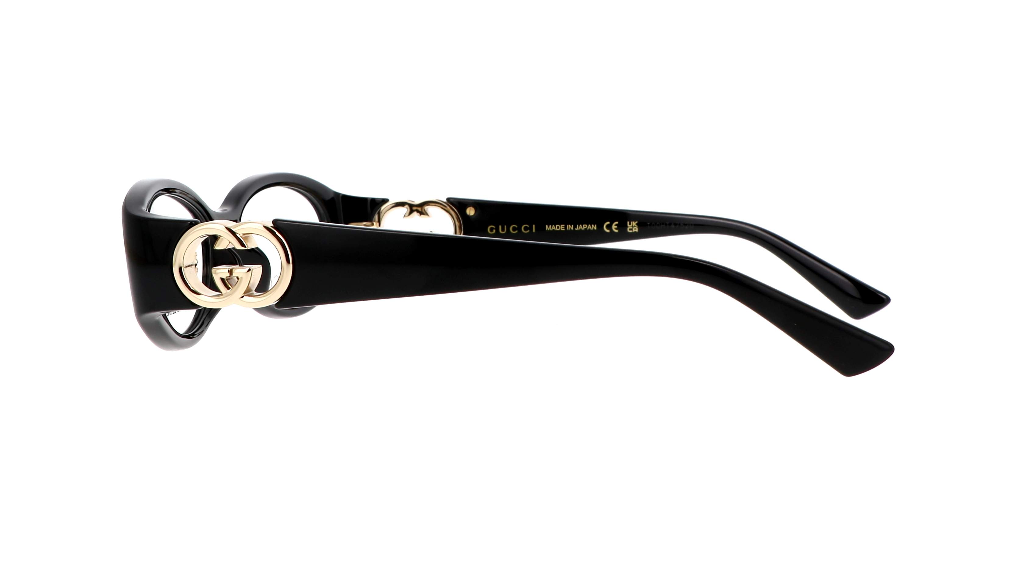 Eyeglasses Gucci Gg logo GG1693O 001 52-15 Black in stock | Visiofactory
