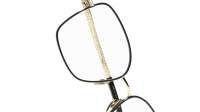 CHANEL CH2216J C395 53-17 Noir Doré Pâle