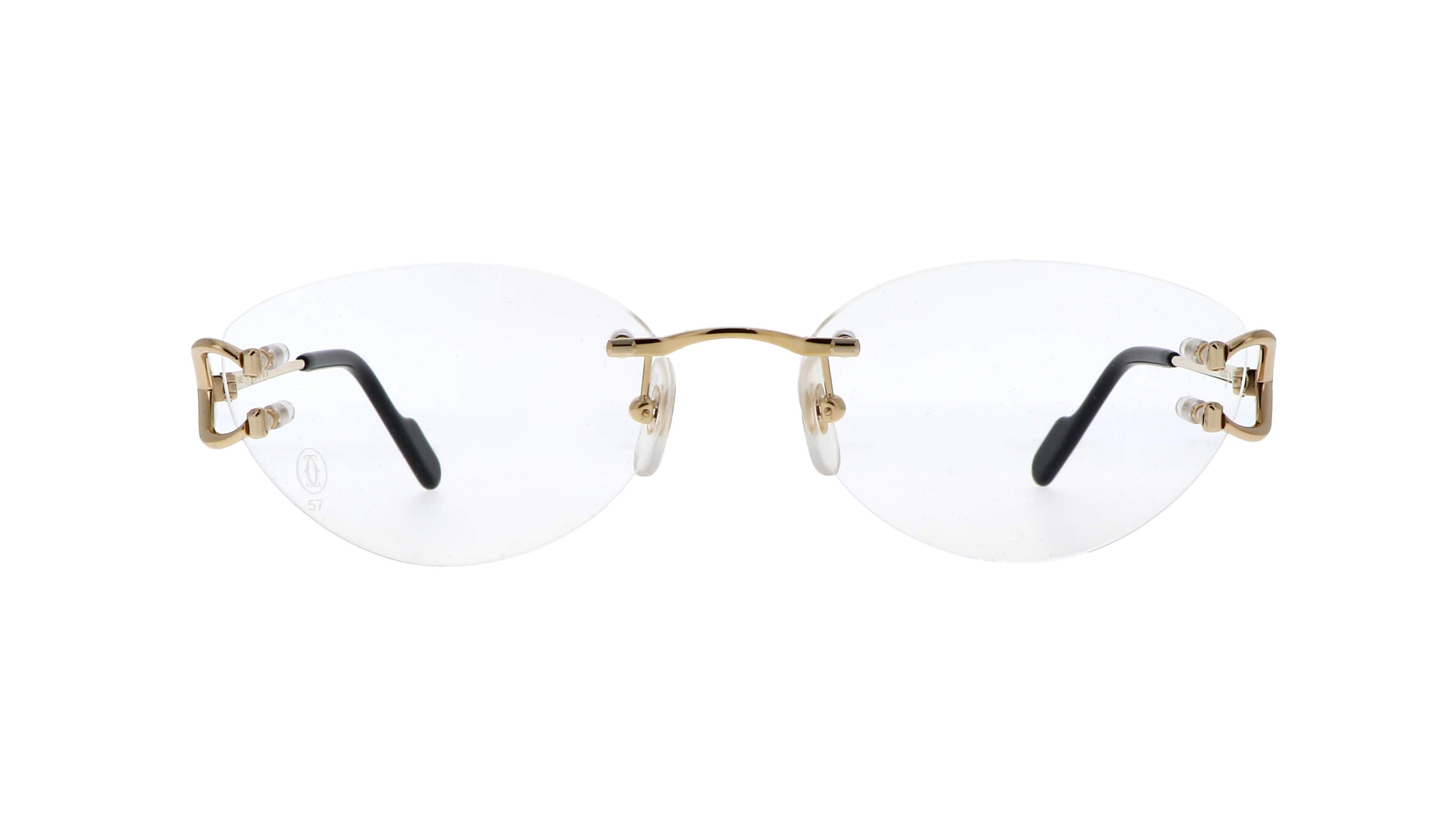 Core Range Retained Lunettes de vue Cartier Core range CT0487O 001 57-17 Gold | Visiofactory