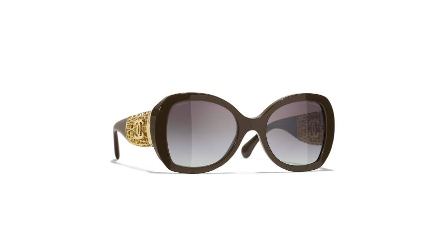 Gafas de sol CHANEL CH5531 1460/S6 53-20 Taupe Foncé en stock