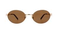 Saint Laurent Sl logo SL 692 004 55-19 Oro