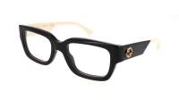 Gucci Lettering GG1666O 001 50-19 Black Ivory