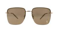 Saint Laurent Monogram Asian smart fitting SL 312M 006 58-17 Goud