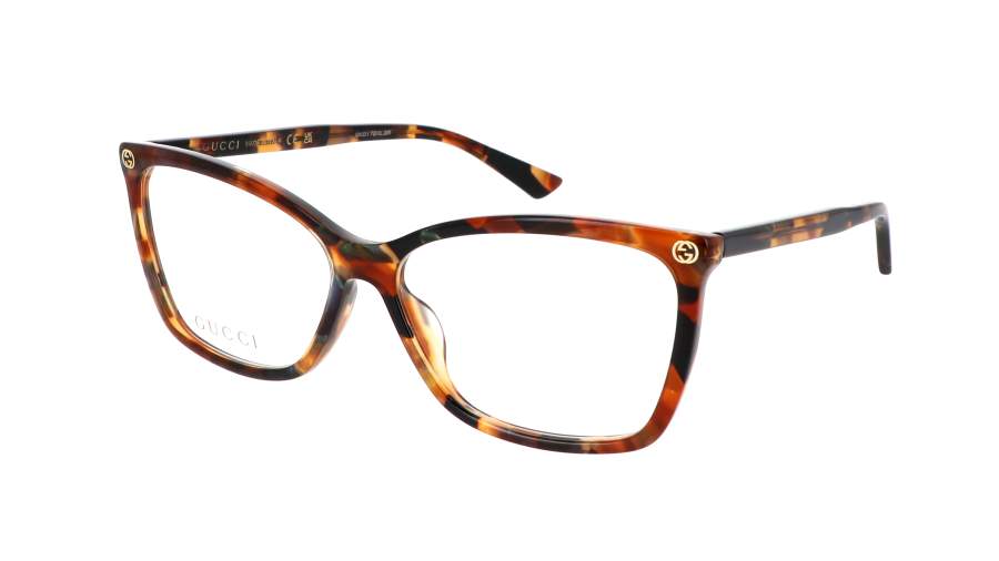 Occhiali da vista Gucci Gg logo GG0025O 014 56-14 Havana in stock
