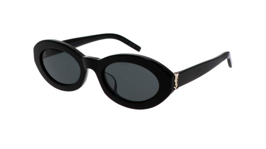 Zonnebrillen Saint Laurent Monogram Asian fit SL M136/F 001 53-22 Zwart