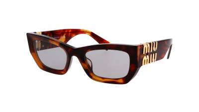 Miu Miu Glimpse MU 09WS 21C40O 53-22 Havana Mogano