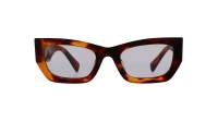 Miu Miu Glimpse MU 09WS 21C40O 53-22 Havana Mogano