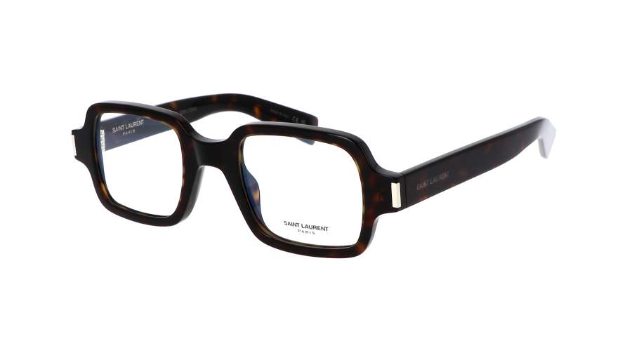 Occhiali da vista Saint Laurent Corner angle SL 720 OPT 002 48-23 Havana