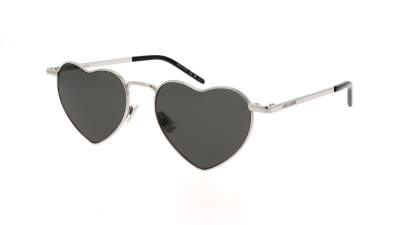 Saint Laurent Sl logo SL 301 001 52-17 Argento