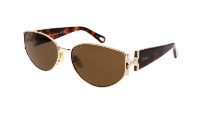Chloé Marcie CH0260S 002 59-17 Gold and Havana