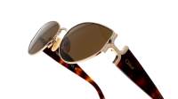 Chloé Marcie CH0260S 002 59-17 Gold and Havana