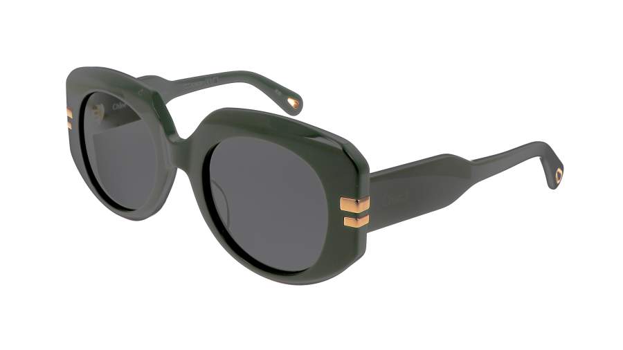 Okulary przeciwsłoneczne Chloé West CH0257S 003 52-22 Zielony