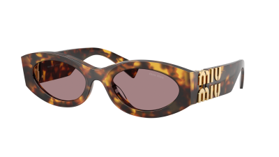 Occhiali da sole Miu Miu Glimpse MU 11WS 14L20I 54-21 Havana in stock