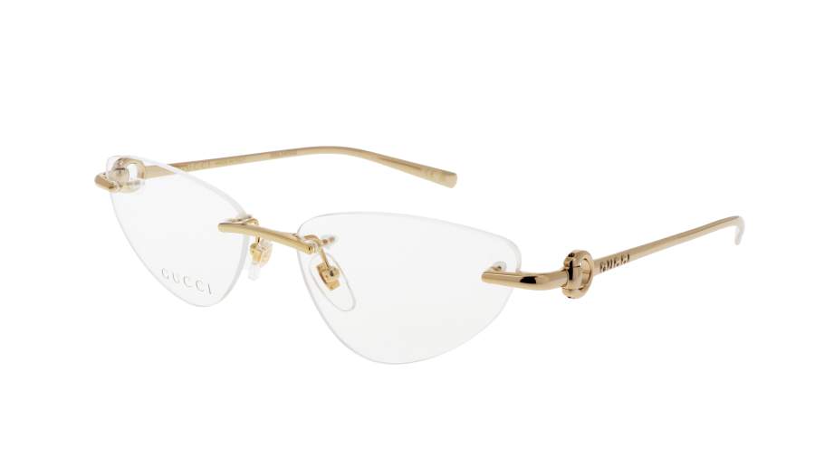 Gafas graduadas Gucci Horsebit GG1702O 002 54-16 Oro en stock