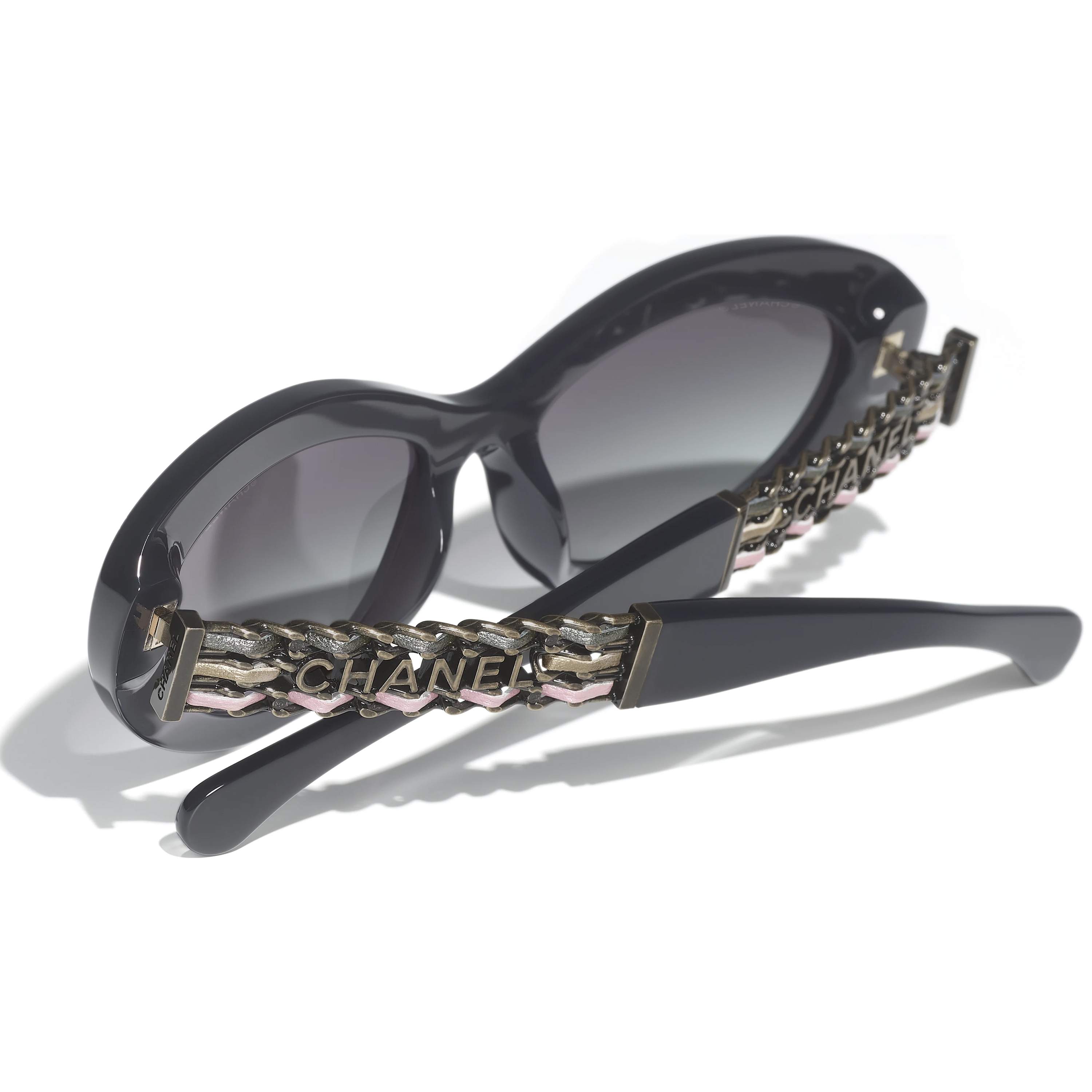 Sunglasses CHANEL CH5538Q 1716/S6 54-1 Grey in stock 