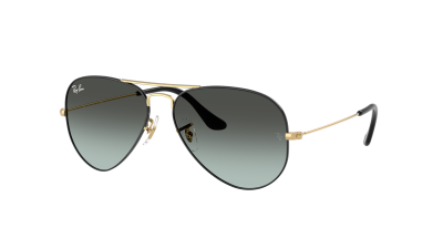 Occhiali da sole Ray-Ban Aviator Large Metal RB3025 9271/GK 62-14 Black on Arista in stock