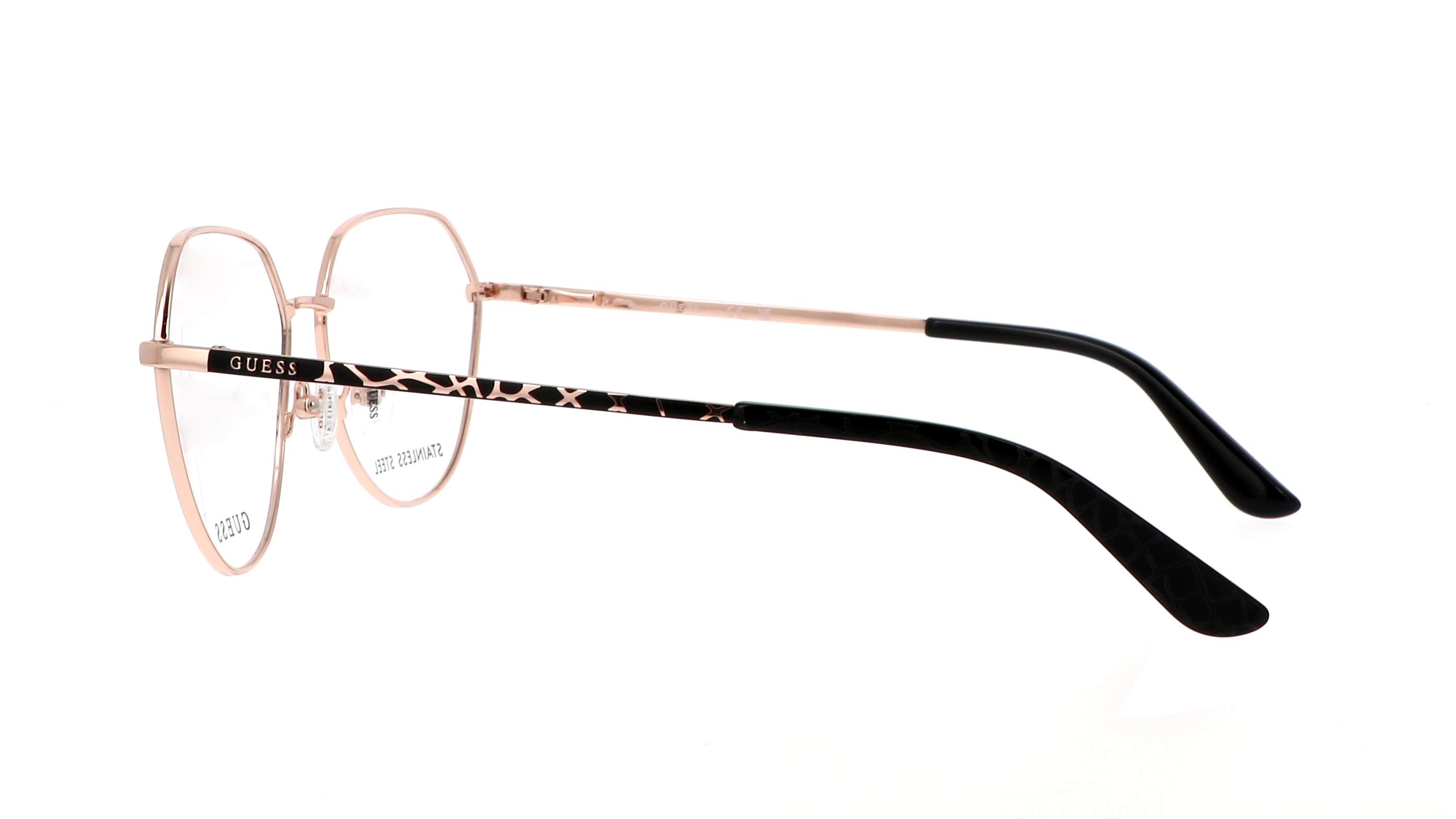 Eyeglasses Guess GU50169/V 002 57-14 Black | Visiofactory