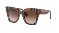 Sunglasses Burberry Kitty BE4364 3967/13 Check Brown in  display picture 1