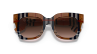 Sunglasses Burberry Kitty BE4364 3967/13 Check Brown in stock display picture 1