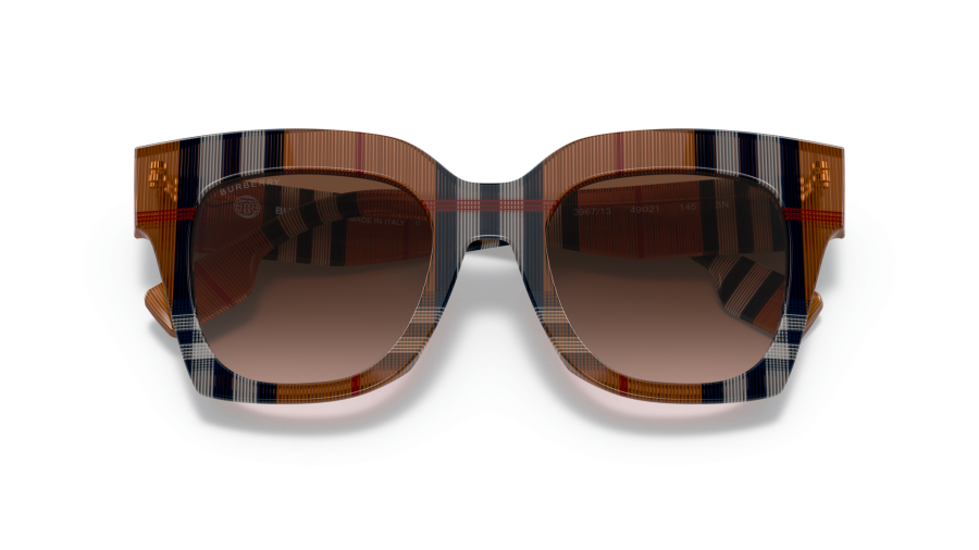 Sunglasses Burberry Kitty BE4364 3967/13 Check Brown in  display picture 3