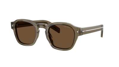 Occhiali da sole Prada PR A16S 18T-70F 49-24 Transparent Terra