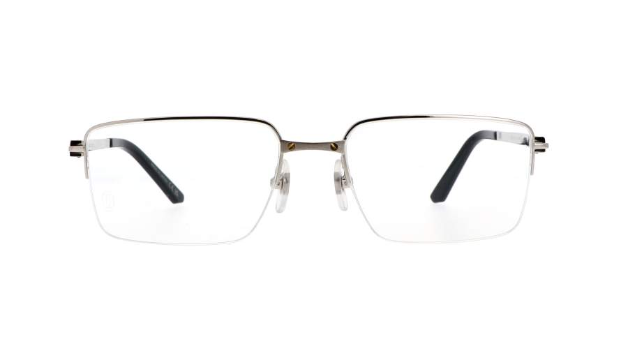 Eyeglasses Cartier Santos de Cartier CT0554O 002 56-18 Silver