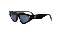 FENDI Roma FE40163U 01V 54-15 Zwart