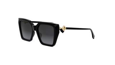 FENDI Diamonds FE40161I 01B 54-18 Czarny