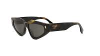 FENDI Roma FE40163U 52A 54-15 Schildpad