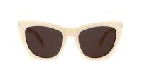 Saint Laurent Corner angle SL 214 KATE 035 55-20 Ivoire