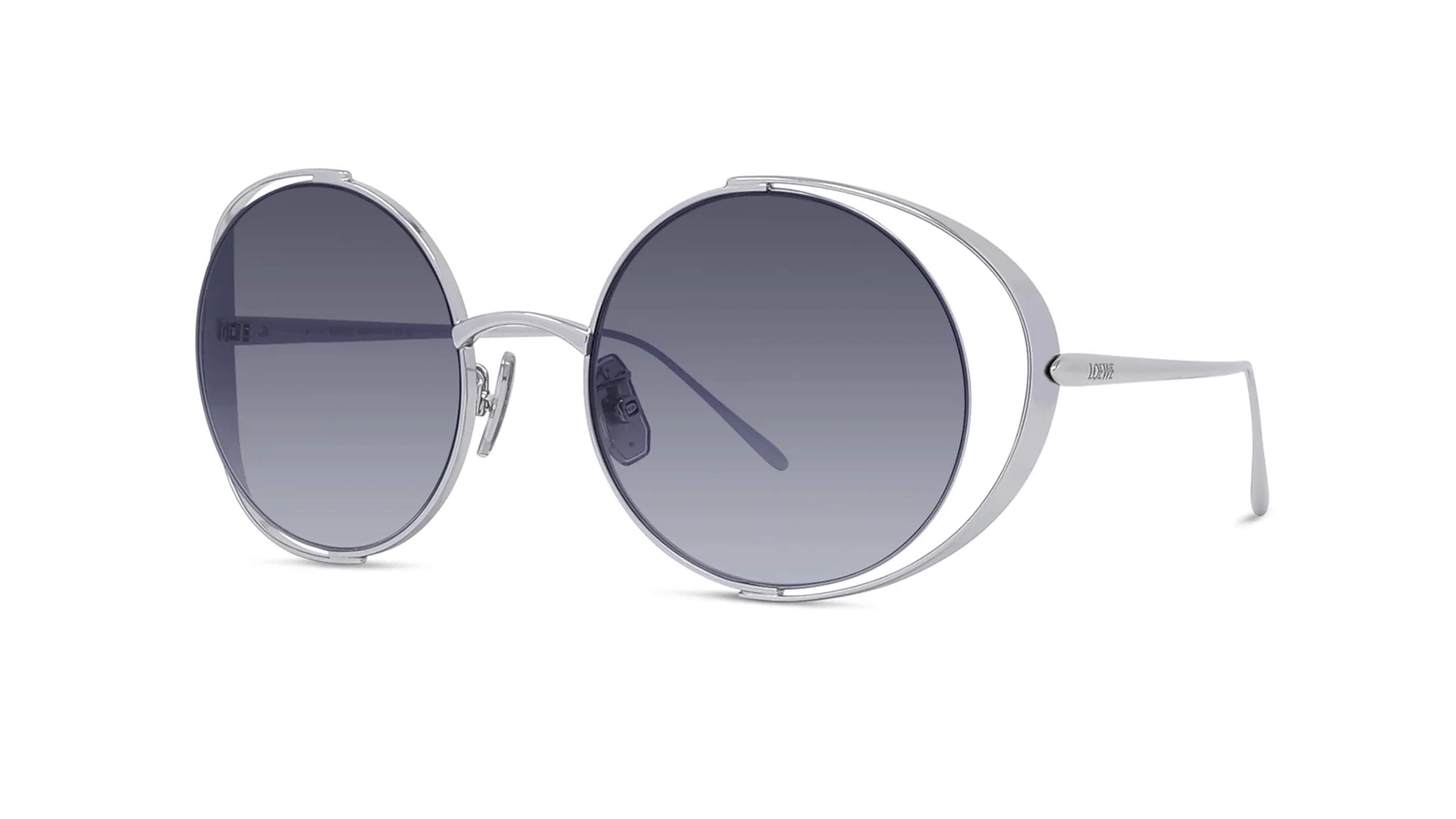21:54 Lunettes de soleil Loewe Signature LW40149U 16W 54-21 Argent | Visiofactory