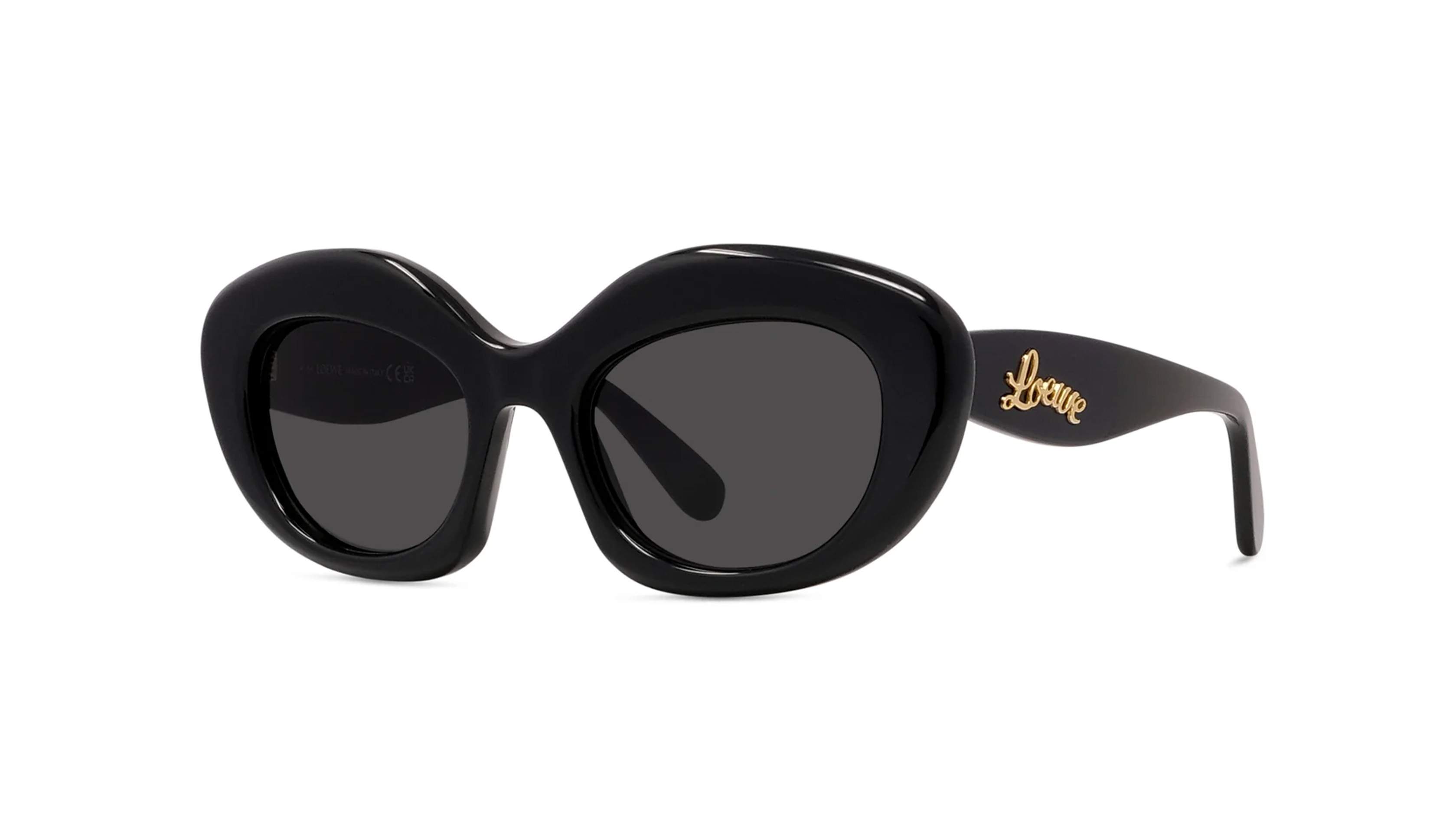 New, LOEWE Sunglasses LW40155I 53V Authentic LOEWE Anagram geometric sunglasses for Women - Brown in UAE  main image 4