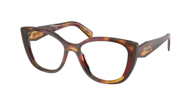 Occhiali da vista Prada PR B04V 22A-1O1 53-17 Poppy tortoise/Bordeaux