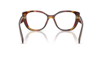 Prada PR B04V 22A-1O1 53-17 Poppy tortoise/Bordeaux