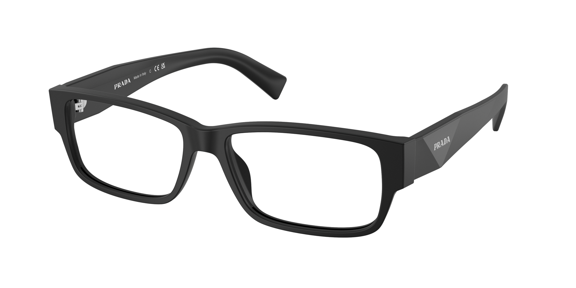 Gafas graduadas Prada PR B09V 12P-1O1 57-16 Matte black | Visiofactory