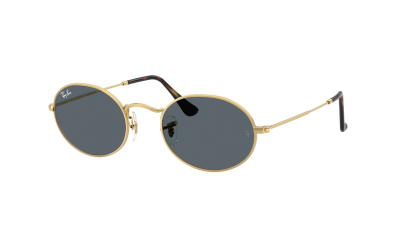 Sonnenbrille Ray-Ban Oval flat lenses RB3547N 001/R5 51-21 Arista auf Lager