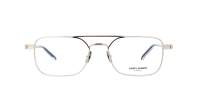 Saint Laurent Corner angle SL 780 001 52-17 Zilver