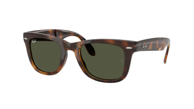 Sonnenbrille Ray-Ban Folding wayfarer RB4105 710/31 50-22 Havana auf Lager
