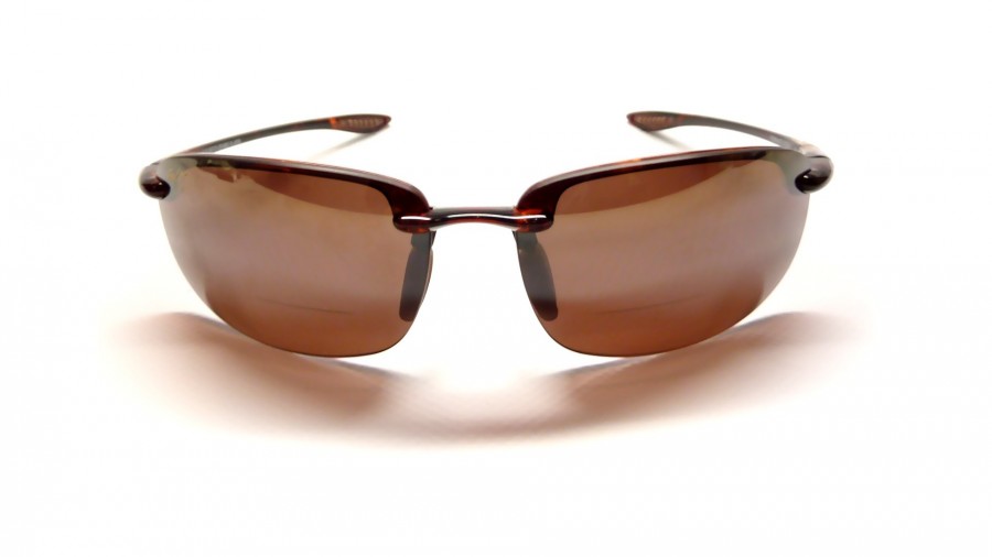 Sonnenbrille Maui Jim Ho'Okipa Reader H-807-10 -15 Maßstab Polarisierte Bronze Glas Add +1,50 auf Lager
