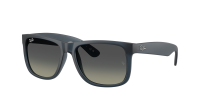 Ray-Ban Justin RB4165 6813/11 54-16 Rubber Blue