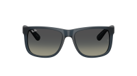 Ray-Ban Justin RB4165 6813/11 54-16 Rubber Blue