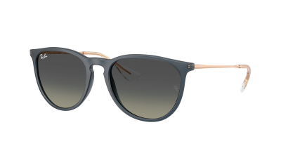 Sonnenbrille Ray-Ban Erika RB4171 6813/11 54-18 Rubber Blue auf Lager