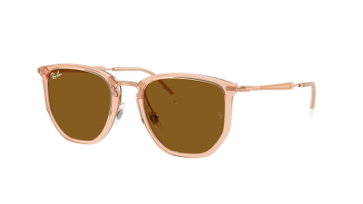 Sunglasses Ray-Ban RB4451 6801/33 53-20 Transparent Beige in stock
